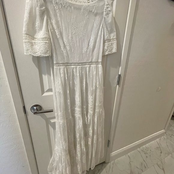 JessaKae Small sample dress. White lace - Picture 6 of 6